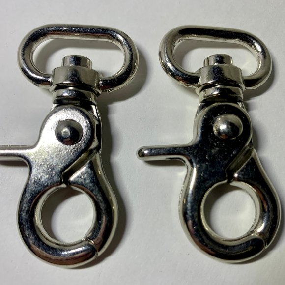 Swivel Round Eye 1/2 Inch Snaps 2-Ct 100973 - **NEW** - Picture 1 of 3